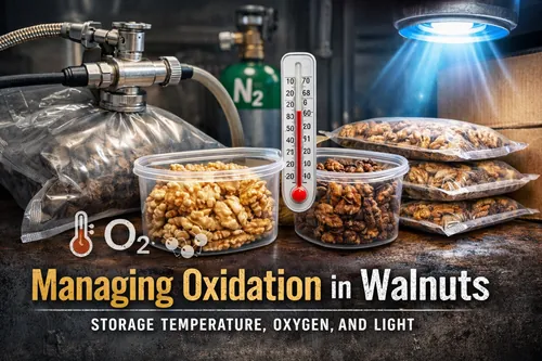 Managing Oxidation in Walnuts: Storage Temperature, Oxygen, and Light - Walnut Industrial Applications — Atlas Global Trading Co.
