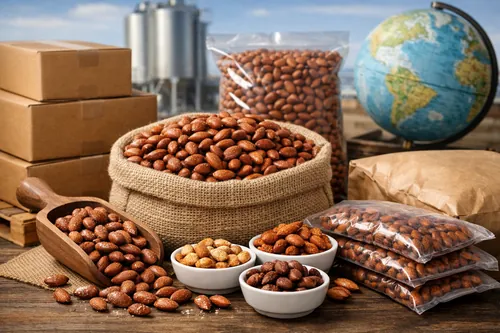 Bulk Dry roasted almonds for wholesale supply — Atlas Global Trading Co.